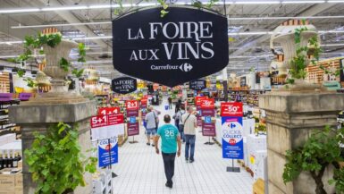 Carrefour veut lutter contre la baisse de la consommation de vin en France