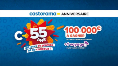 ShopFully propulse l'anniversaire de Castorama vers de nouveaux sommets