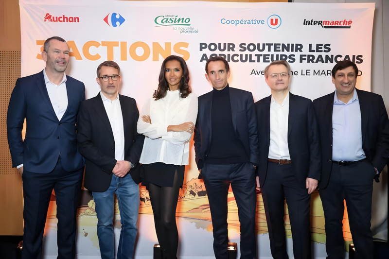 Agriculture : un partenariat surprise entre Karine Le Marchand et les distributeurs