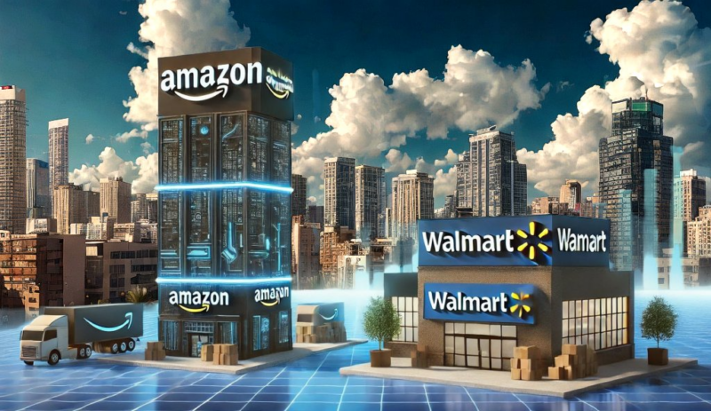 Amazon vs. Walmart : la bataille pour le trône de la distribution mondiale